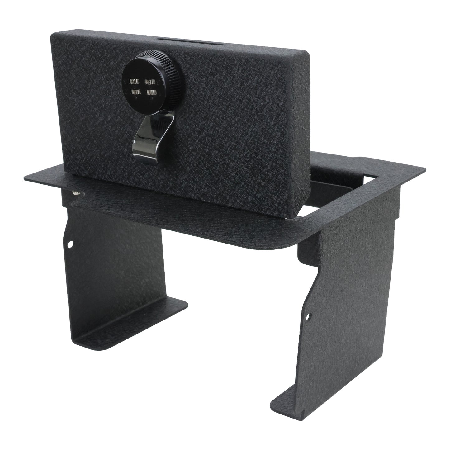 Console Safe Vault Box for Dodge Ram 1500 with CD (4-Digit Combo Lock): 2013-2018