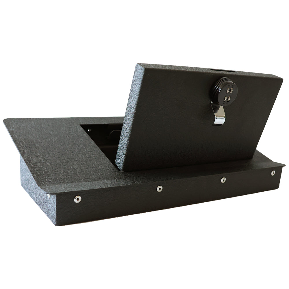 Underseat Console Safe Vault Box for Ford Bronco Sport (4-Digit Combo Lock): 2021-2024