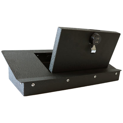 Underseat Console Safe Vault Box for Ford Bronco Sport (4-Digit Combo Lock): 2021-2024