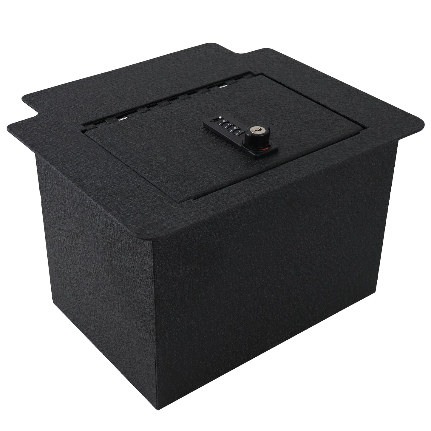 Console Safe Vault Box for GMC Yukon (4-Digit Combo Lock with Key): 2021-2025