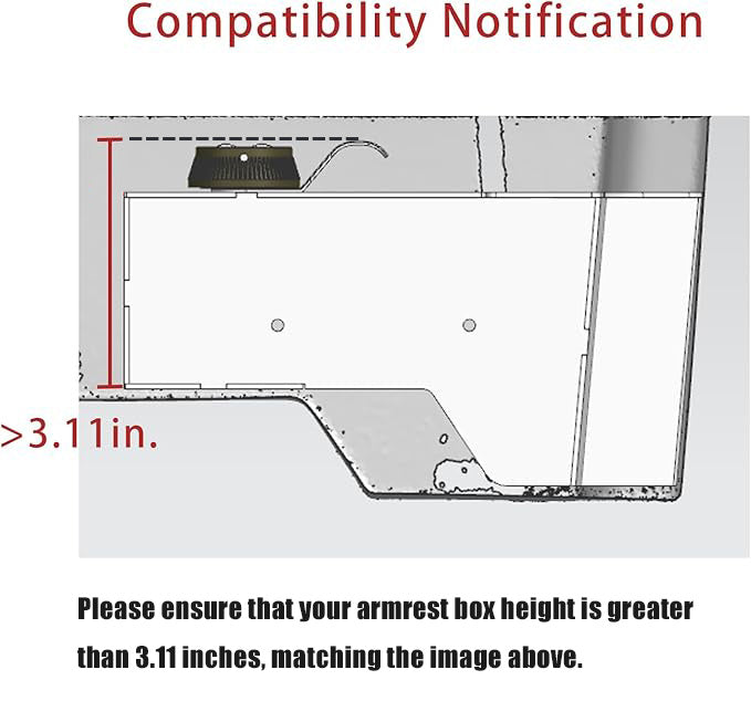 Pro Console Safe Vault Box for Ram 1500 (4-Digit Combo Lock): 2019-2026