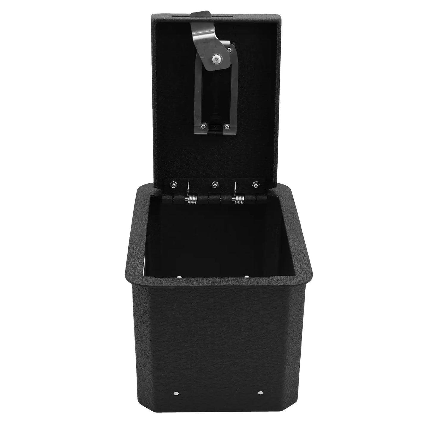 Console Safe Vault Box for 2025-2026 Infiniti QX80 (Fingerprint Lock with Key)