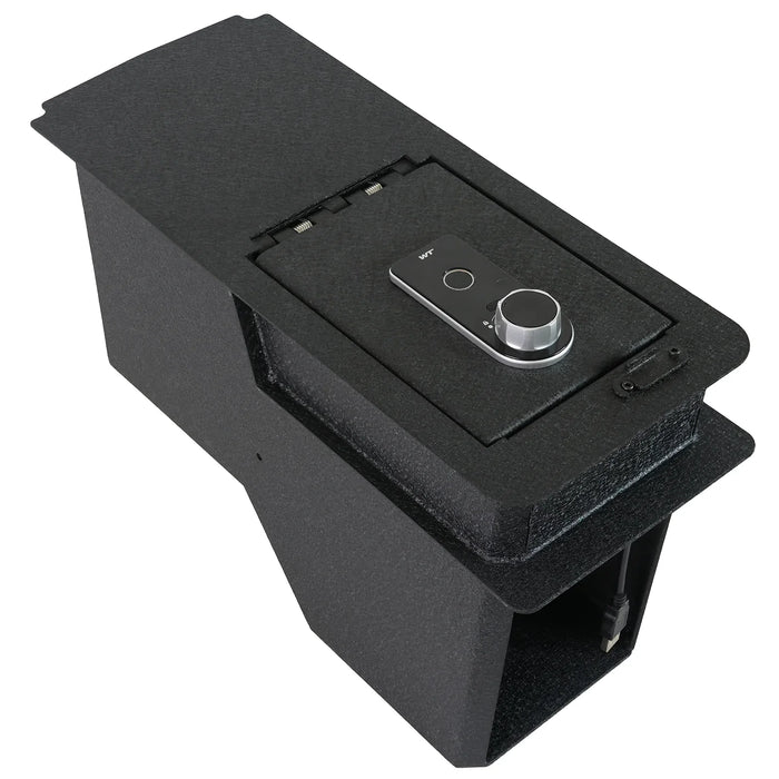 Console Safe Vault Box for Honda CRV (Fingerprint Lock with Key): 2017-2022