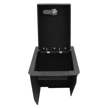 Console Safe Vault Box for 2022-2026 Infiniti QX60 (4-Digit Combo Lock)
