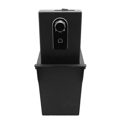 Console Safe Vault Box for 2026 Toyota RAV4 (Fingerprint Lock with Key)