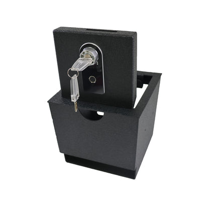 Console Safe Vault Box for Lexus GX550 (Fingerprint Lock with Key): 2024-2025