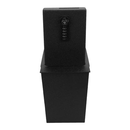 Console Safe Vault Box for 2012-2017 Toyota Camry (4-Digit Combo Lock with Key)