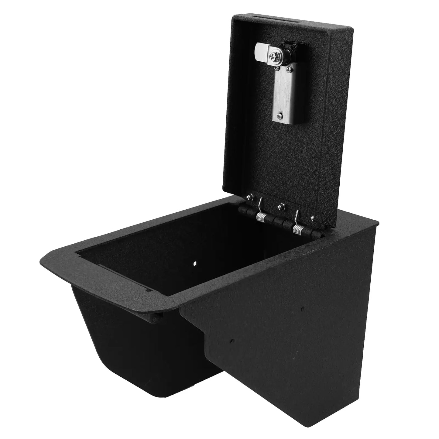 Console Safe Vault Box for 2022-2026 Infiniti QX60 (4-Digit Combo Lock with Key)