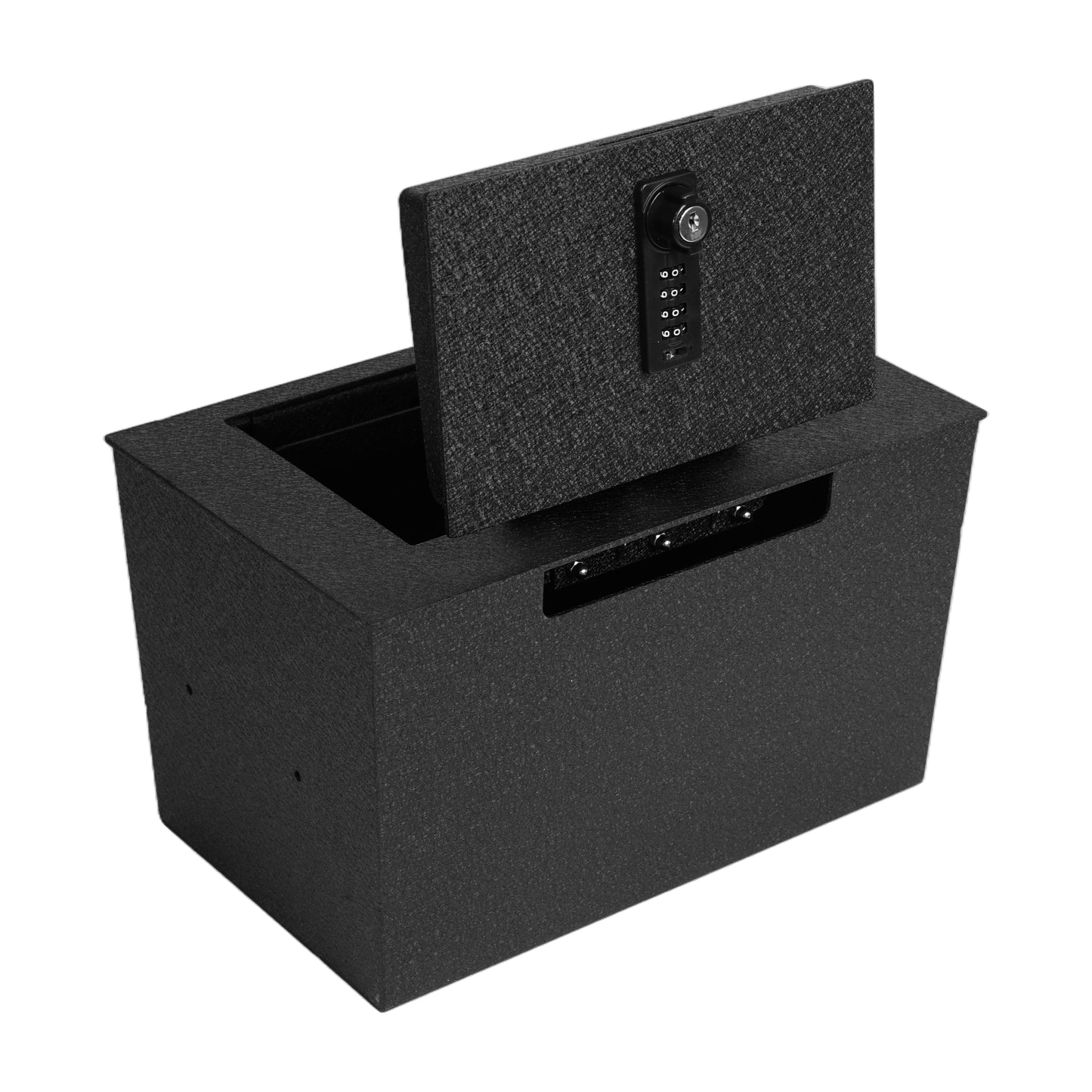 Pro Console Safe Vault Box for 2015-2020 Cadillac Escalade (4-Digit Combo Lock with Key)