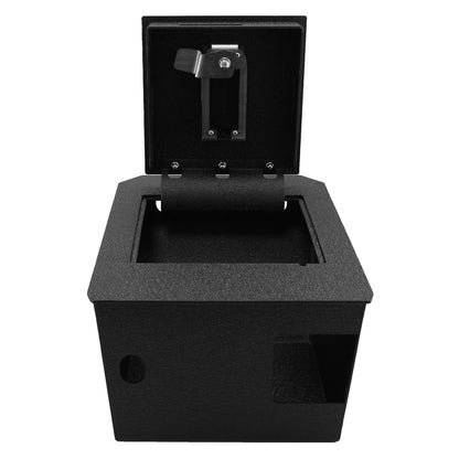 Pro Console Safe Vault Box for Tesla Cybertruck (Fingerprint Lock with Key): 2024-2025
