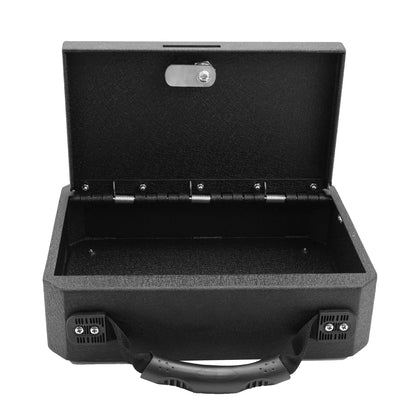 Keren Premium Under Seat Car Gun Safe - Universal 12-Gauge Keyless Vehicle Vault