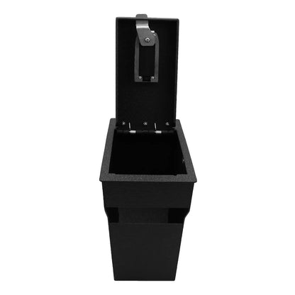 Console Safe Vault Box for 2024-2026 Chevrolet Blazer EV (Fingerprint Lock with Key)
