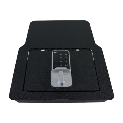 Underseat Console Safe Vault Box for Dodge Ram 1500/2500/3500 (Electronic Keypad Lock): 2020-2024