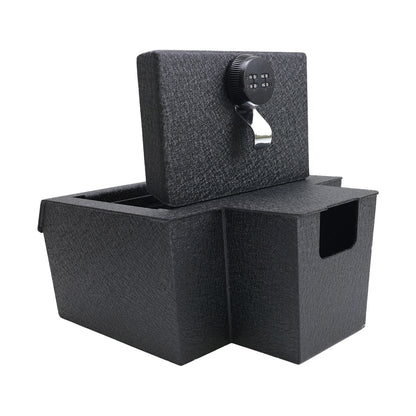Console Safe Vault Box for Chevrolet Silverado EV (4-Digit Combo Lock): 2024-2025