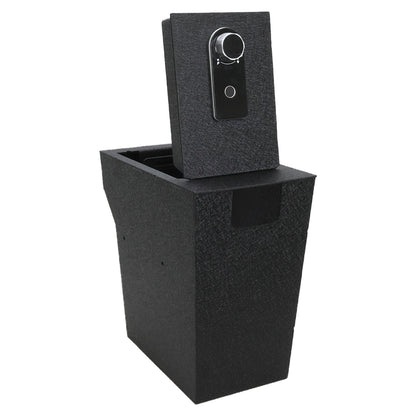 Console Safe Vault Box for Chevrolet Equinox (Fingerprint Lock with Key): 2018-2024