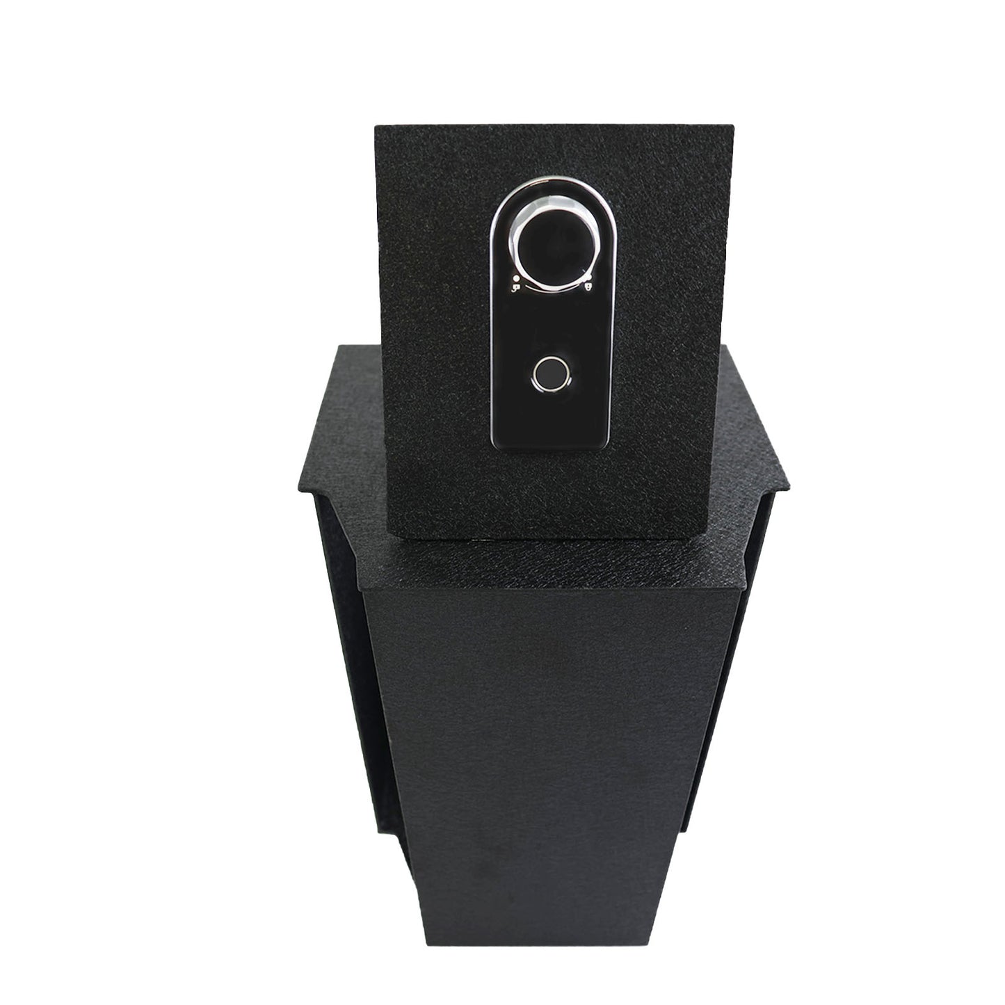 Console Safe Vault Box for Chevrolet Traverse (Fingerprint Lock with Key): 2018-2023