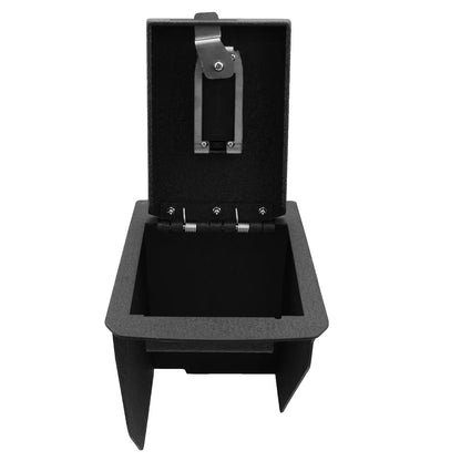 Console Safe Vault Box for 2022-2026 Infiniti QX60 (Fingerprint Lock with Key)