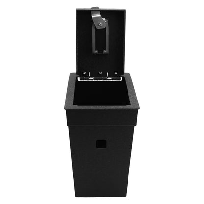 Console Safe Vault Box for 2017-2024 Nissan Murano (Fingerprint Lock with Key)