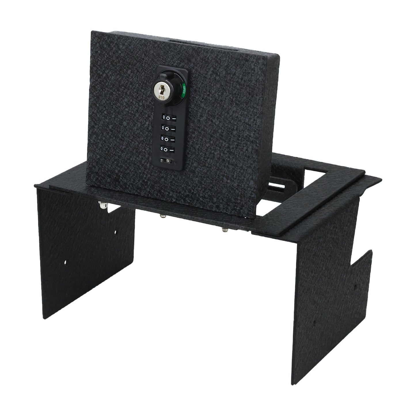 Console Safe Vault Box for Toyota Tacoma (4-Digit Combo Lock with Key): 2024-2025