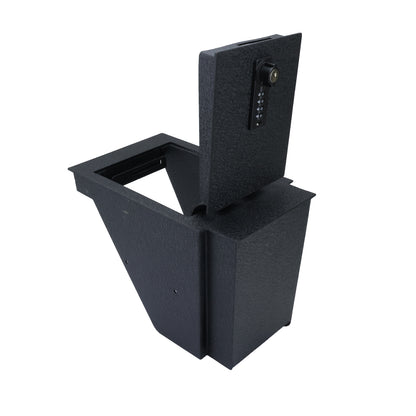 Pro Console Safe Vault Box for Nissan pathfinder (4-Digit Combo Lock with Key): 2022-2025