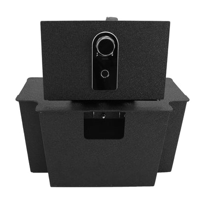 Pro Console Safe Vault Box for Chevrolet Silverado (Fingerprint Lock with Key): 2023-2025