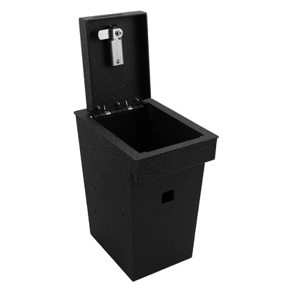 Console Safe Vault Box for 2017-2024 Nissan Murano (4-Digit Combo Lock with Key)