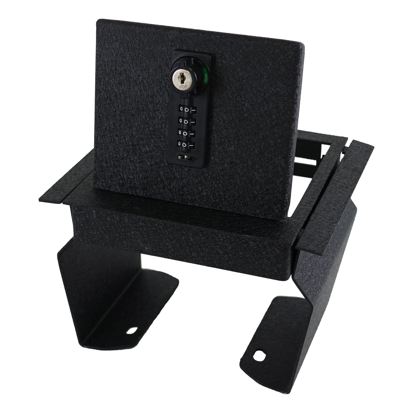 Console Safe Vault Box for Toyota Hilux (4-Digit Combo Lock with Key): 2016-2025