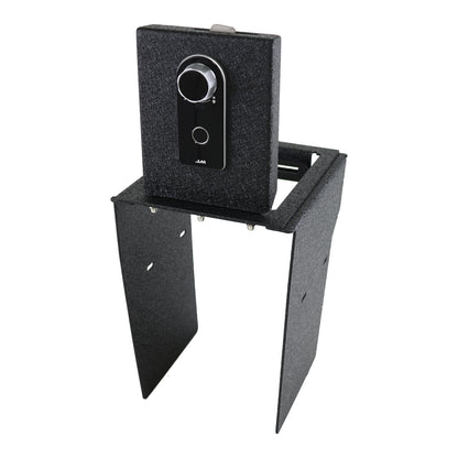 Console Safe Vault Box for Rivian R1T (Fingerprint Lock with Key): 2021-2025