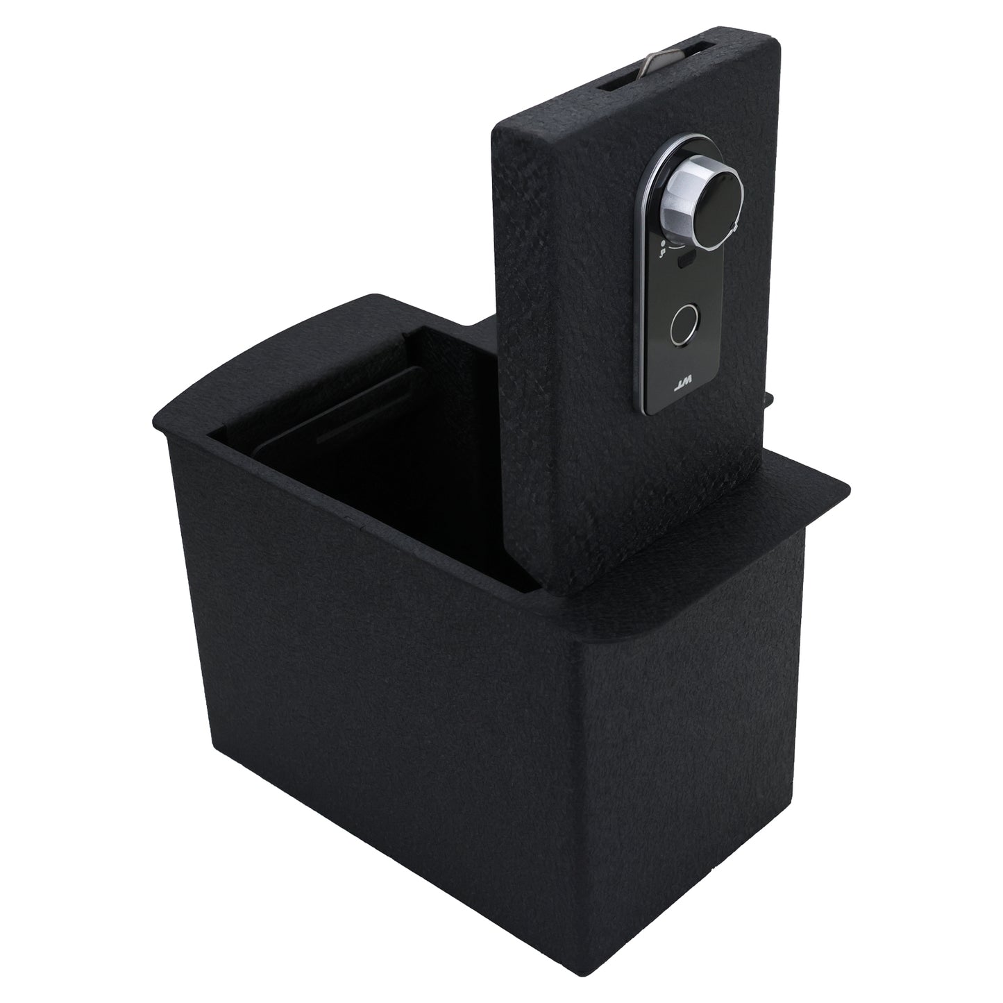 Console Safe Vault Box for Toyota Tacoma (Fingerprint Lock with Key): 2005-2015