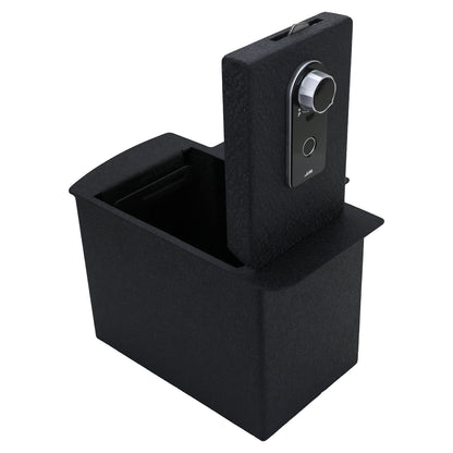 Console Safe Vault Box for Toyota Tacoma (Fingerprint Lock with Key): 2005-2015
