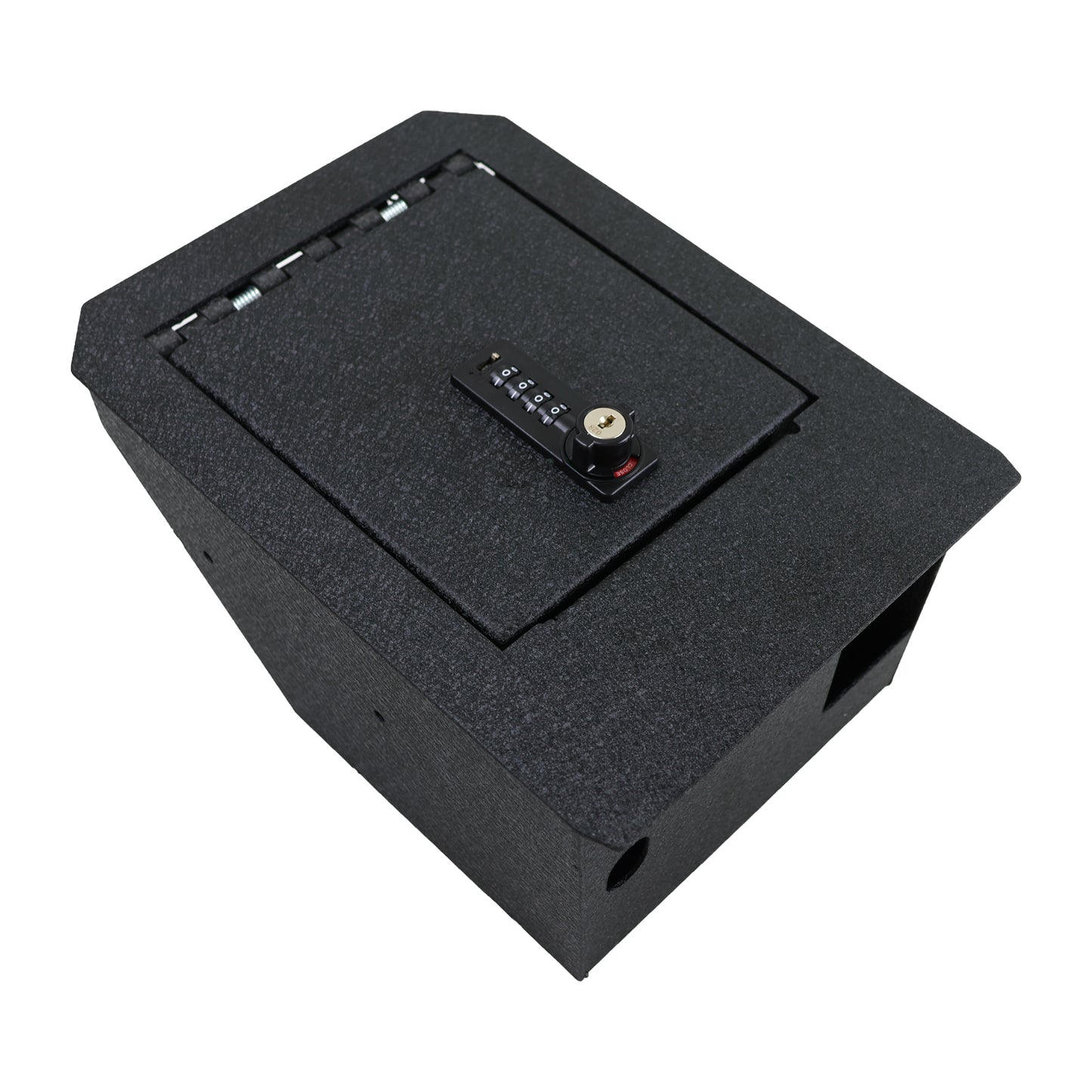 Console Safe Vault Box for Tesla Cybertruck (4-Digit Combo Lock with Key): 2024-2025