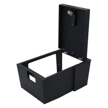 Console Safe Vault Box for Lincoln Aviator (4-Digit Combo Lock with Key): 2019-2025
