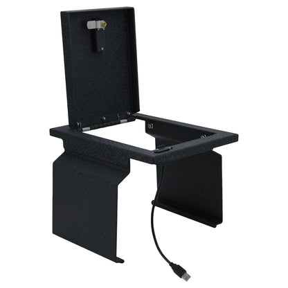 Console Safe Vault Box for Ford F150 (4-Digit Combo Lock with Key): 2012-2014