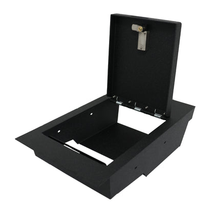 Underseat Console Safe Vault Box for Ford F150 (4-Digit Combo Lock with Key): 2015-2025