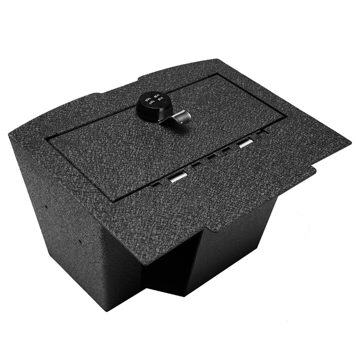 Console Safe Vault Box for Dodge Ram 1500 (4-Digit Combo Lock): 2009-2018