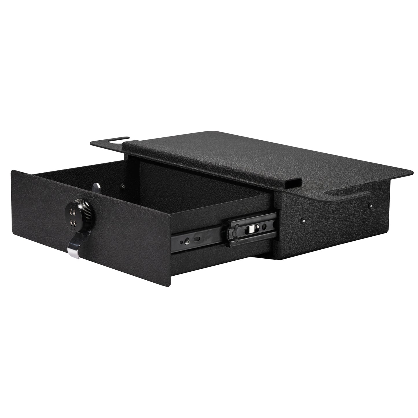 Underseat Console Safe Vault Box for Tesla Model Y (4-Digit Combo Lock): 2021-2024