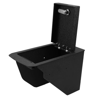 Console Safe Vault Box for 2022-2026 Infiniti QX60 (4-Digit Combo Lock)