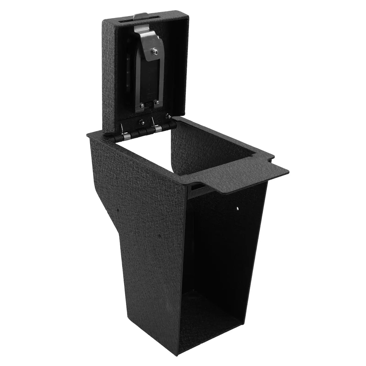 Console Safe Vault Box for 2026 Cadillac Vistiq (Fingerprint Lock with Key)