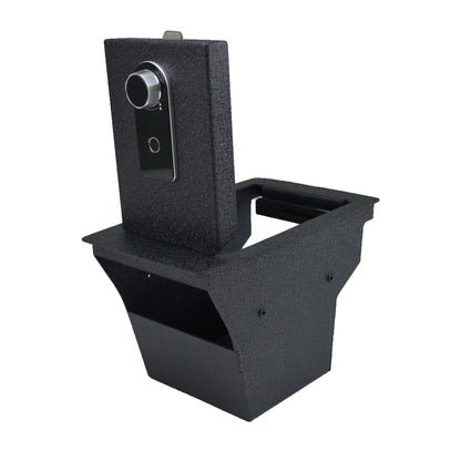 Console Safe Vault Box for Jeep Cherokee (Fingerprint Lock with Key): 2015-2024