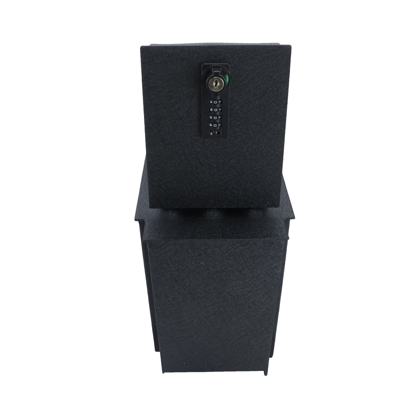 Pro Console Safe Vault Box for Nissan pathfinder (4-Digit Combo Lock with Key): 2022-2025