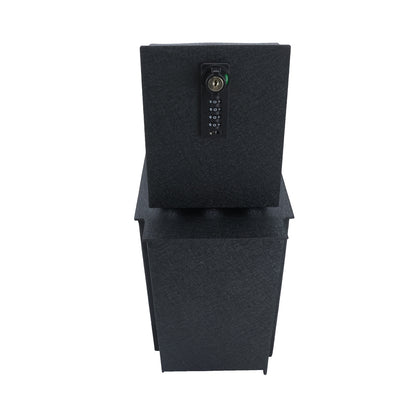 Pro Console Safe Vault Box for Nissan pathfinder (4-Digit Combo Lock with Key): 2022-2025