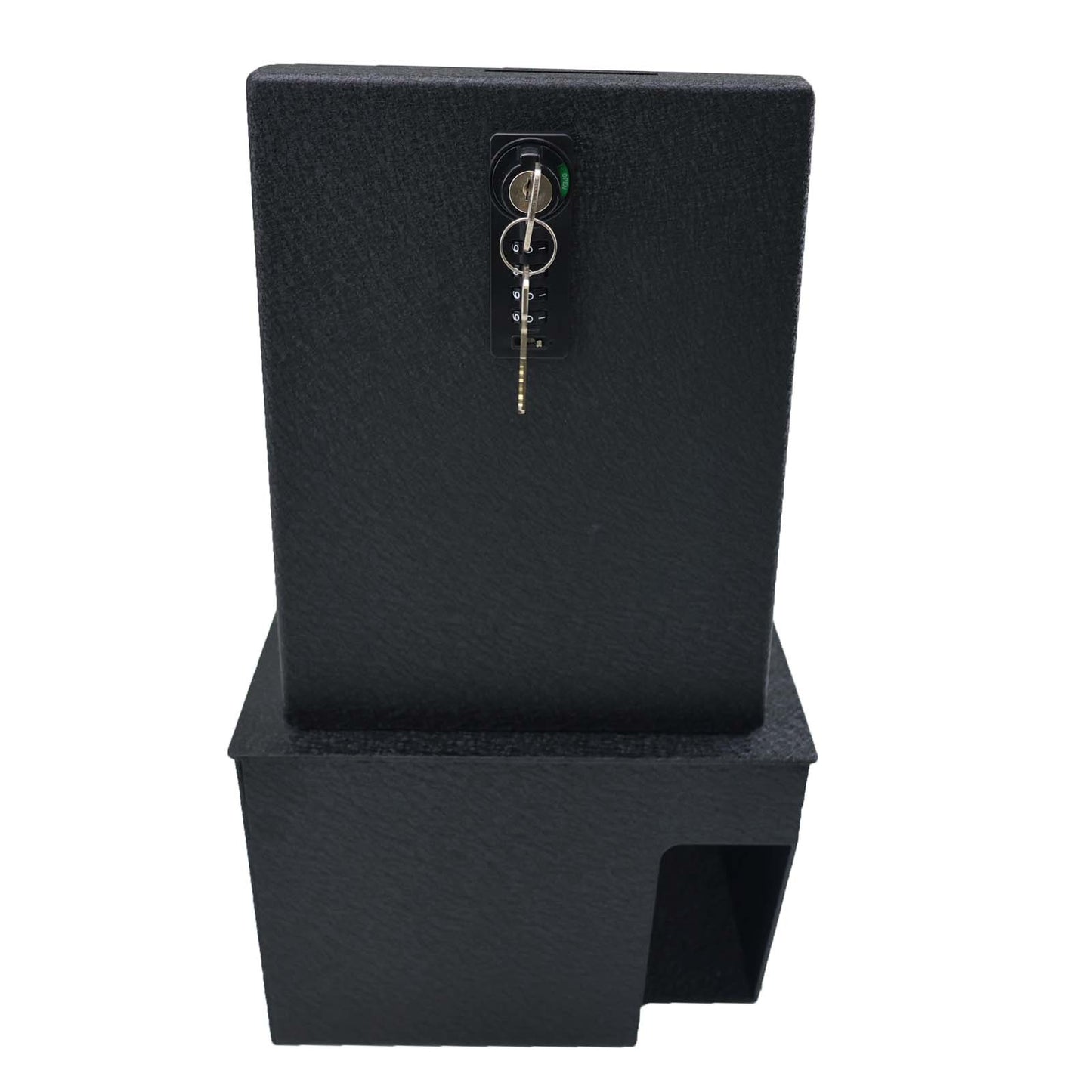 Console Safe Vault Box for Volkswagen Atlas (4-Digit Combo Lock with Key): 2018–2023