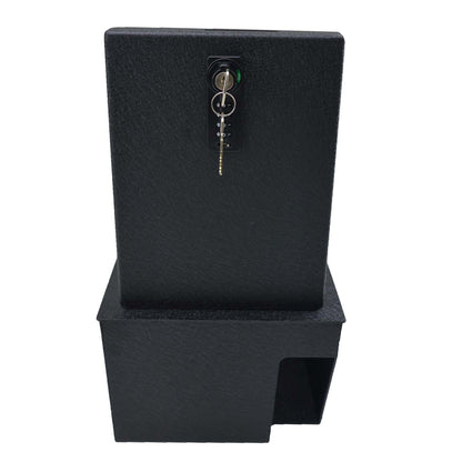 Console Safe Vault Box for Volkswagen Atlas (4-Digit Combo Lock with Key): 2018–2023