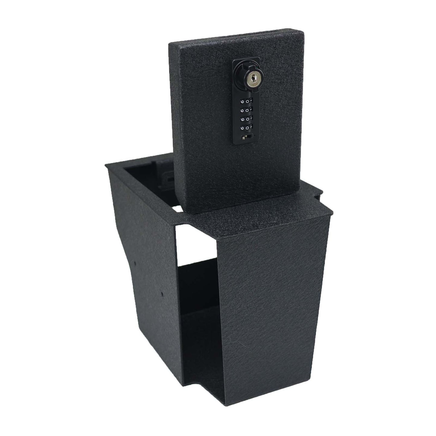 Console Safe Vault Box for Chevrolet Blazer (4-Digit Combo Lock with Key): 2019-2025
