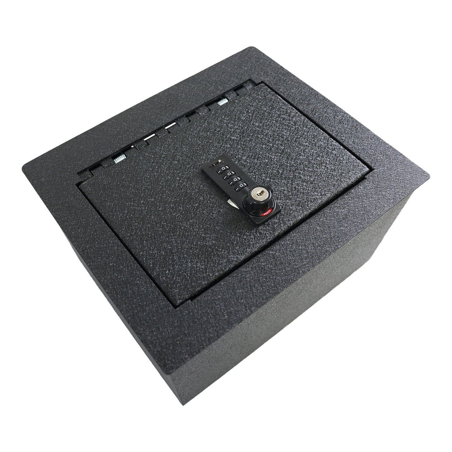 Console Safe Vault Box for GMC Hummer EV (4-Digit Combo Lock with Key): 2024-2025
