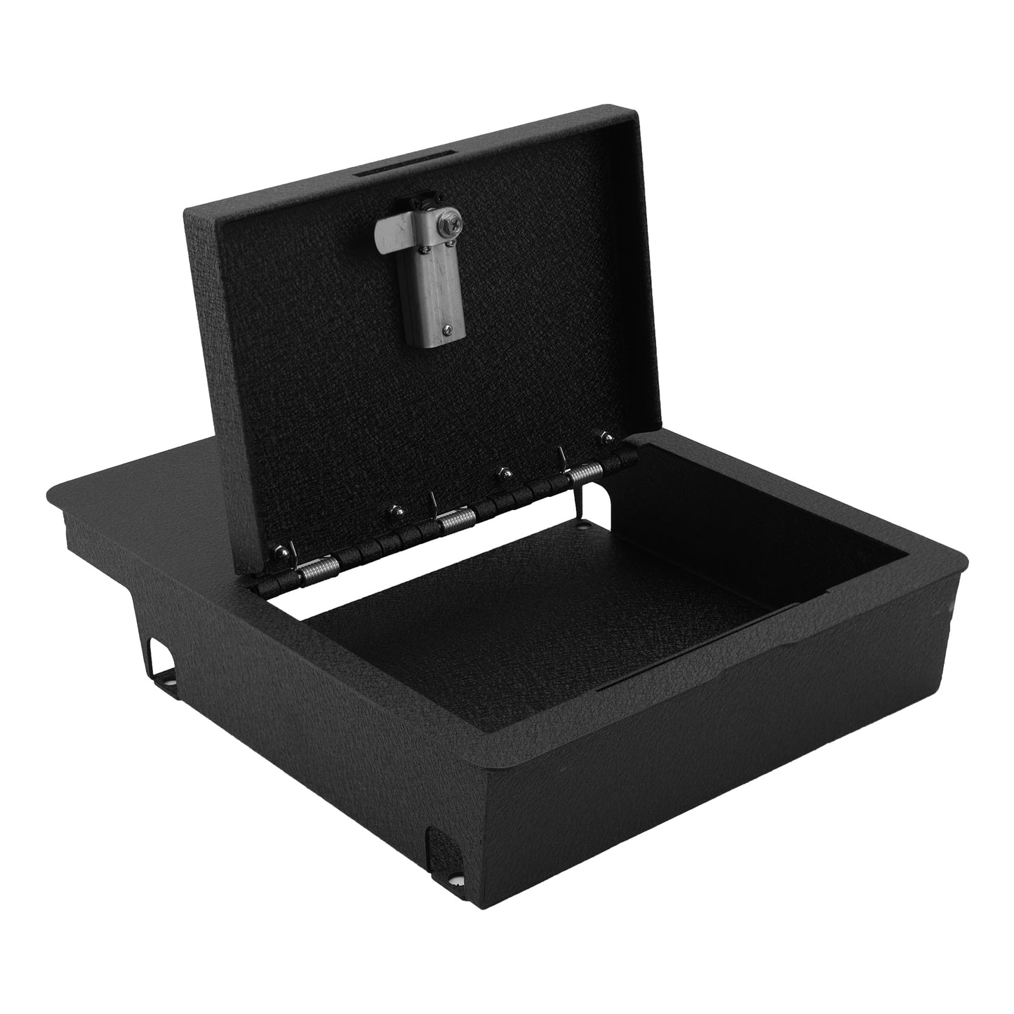 Underseat Console Safe Vault Box for Dodge Ram 1500 (4-Digit Combo Lock with Key): 2006-2019