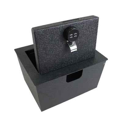 Console Safe Vault Box for GMC Hummer EV (4-Digit Combo Lock): 2024-2025
