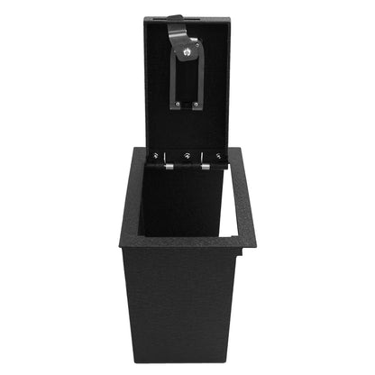 Console Safe Vault Box for Lexus NX 250/350/350h/450h+ (Fingerprint Lock with Key): 2021-2025