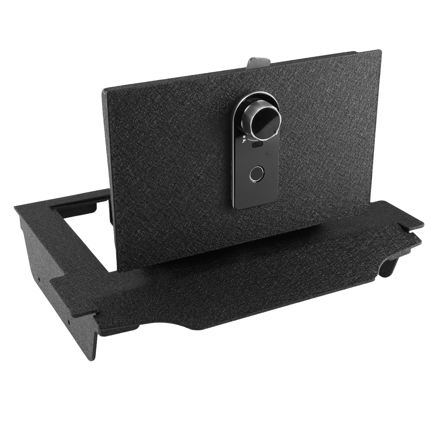 Pro Console Safe Vault Box for Dodge Ram TRX (Fingerprint Lock with Key): 2021-2024
