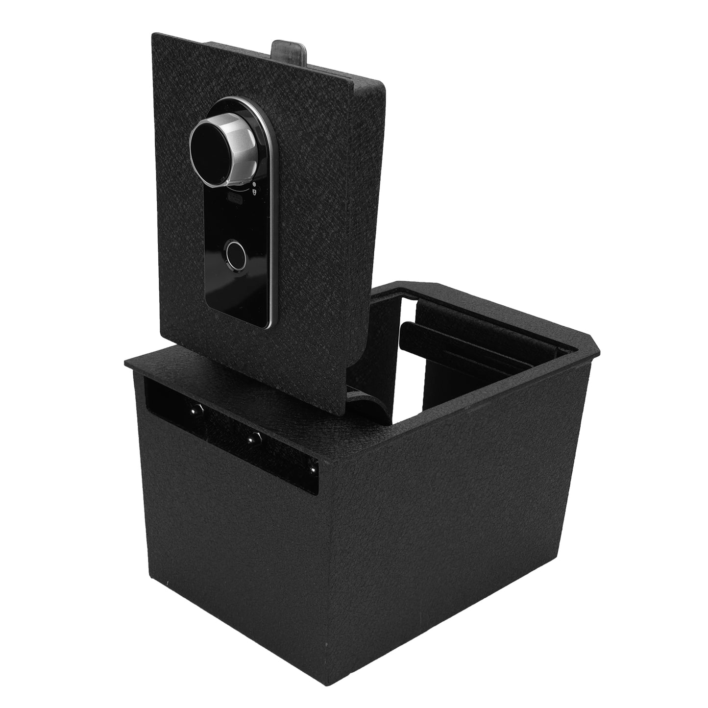 Pro Console Safe Vault Box for Toyota Rav4 (Fingerprint Lock with Key): 2013-2018